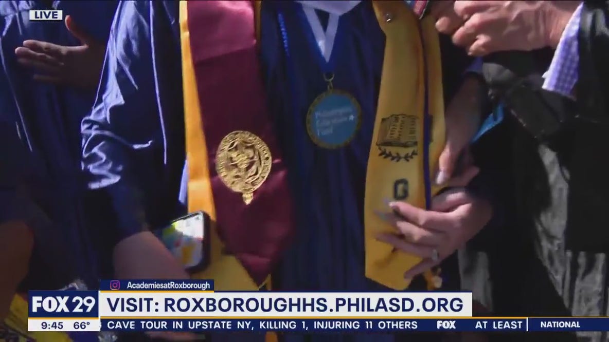 100 students graduating from Roxborough High School